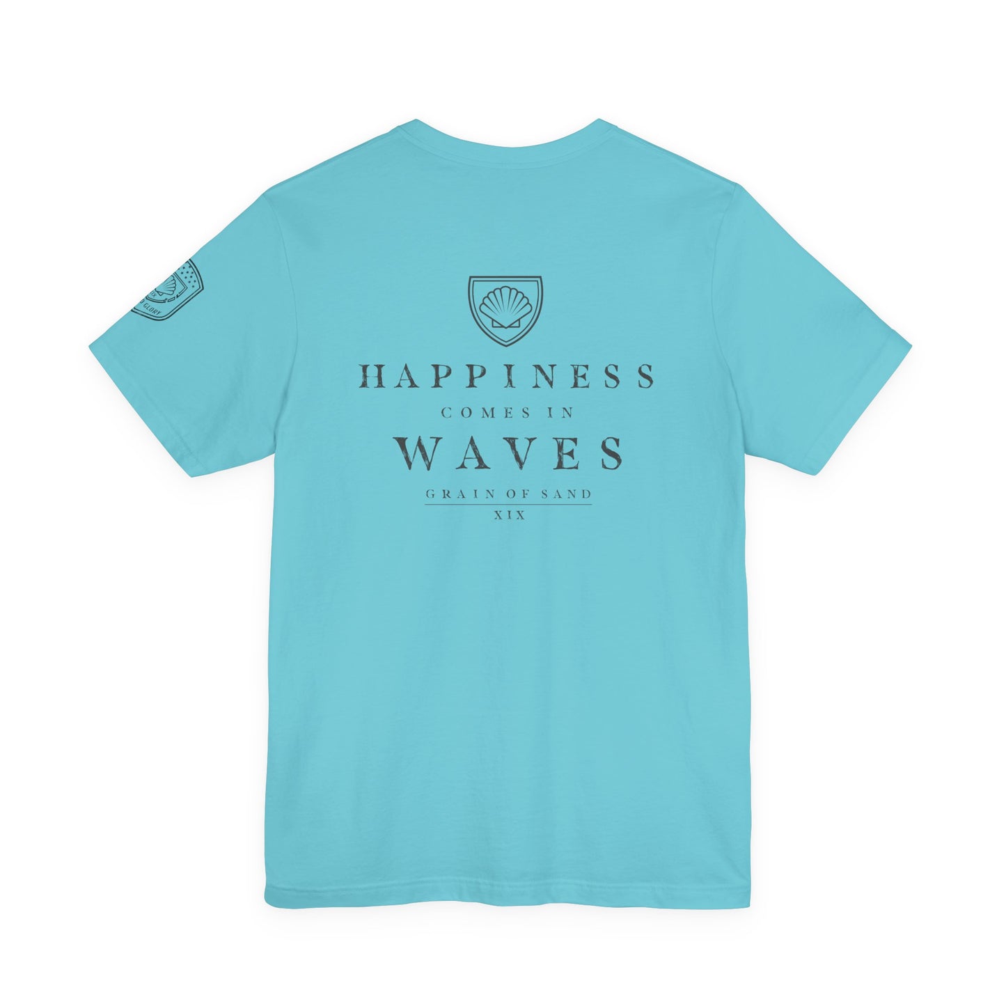 Happiness Comes in Waves | Bella+Canvas Tee
