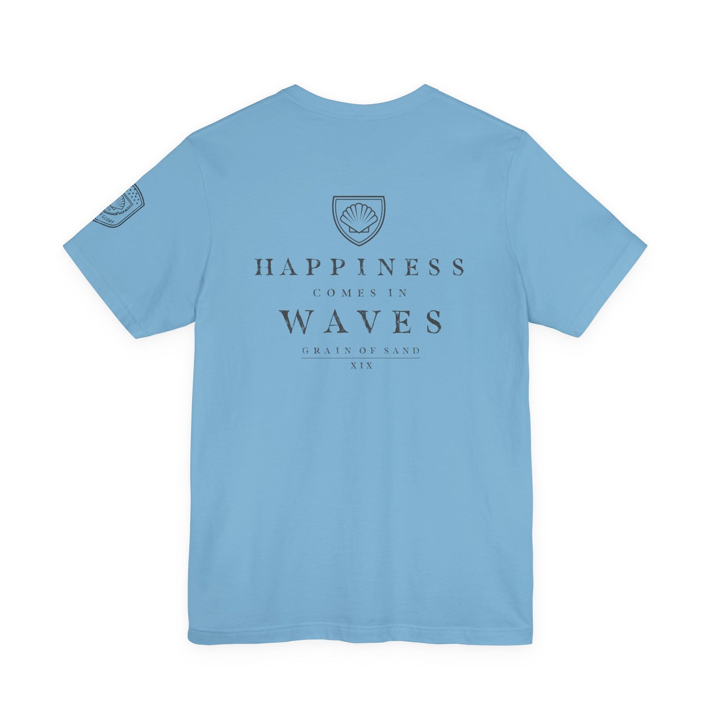 Happiness Comes in Waves | Bella+Canvas Tee