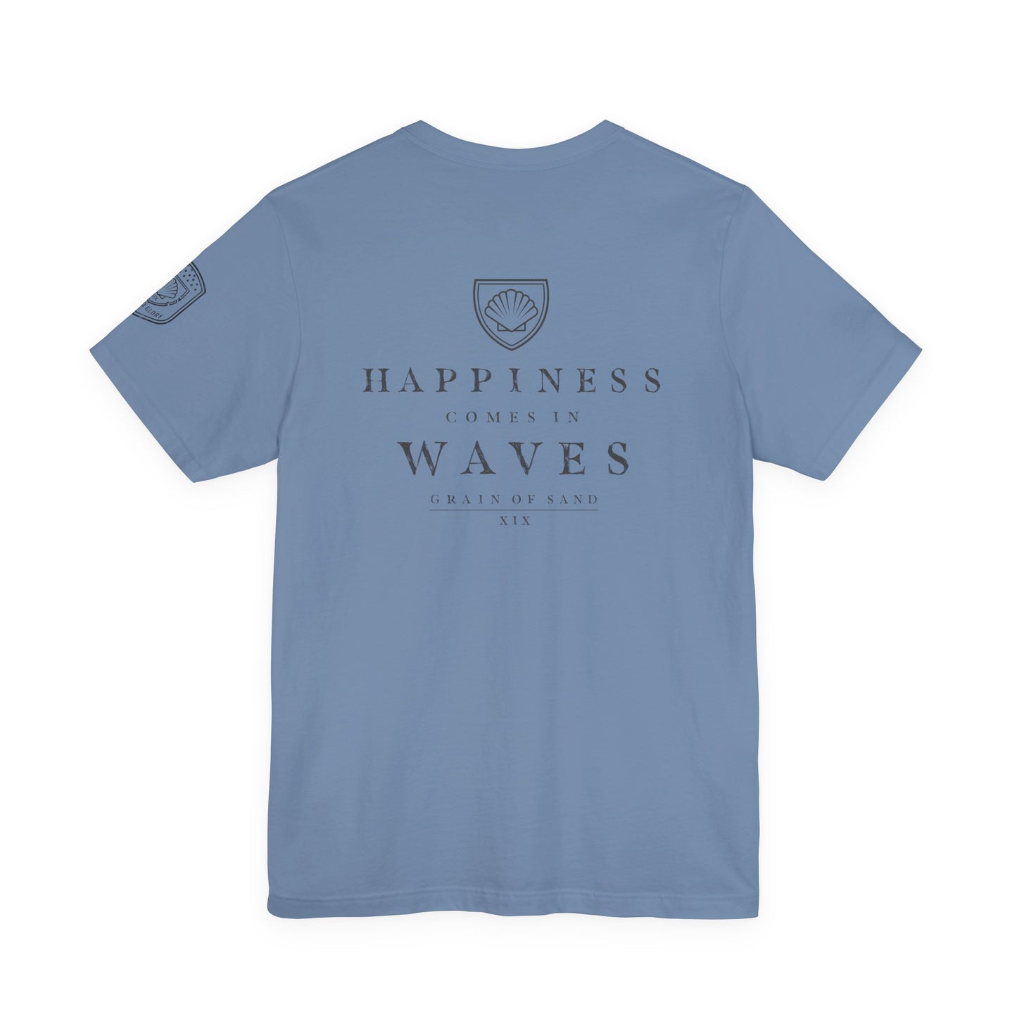 Happiness Comes in Waves | Bella+Canvas Tee